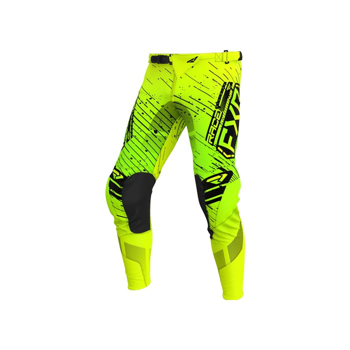 FXR Podium cross broek - Black / Hivis / Lime (2025)
