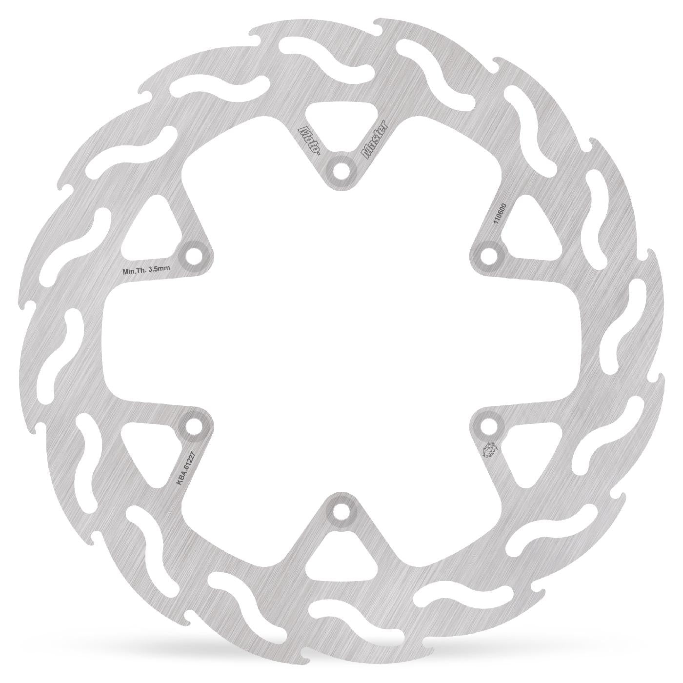 MotoMaster 110600 Flame remschijf - Achterzijde - 240mm - KTM / Husqvarna / GasGas / Stark / Beta