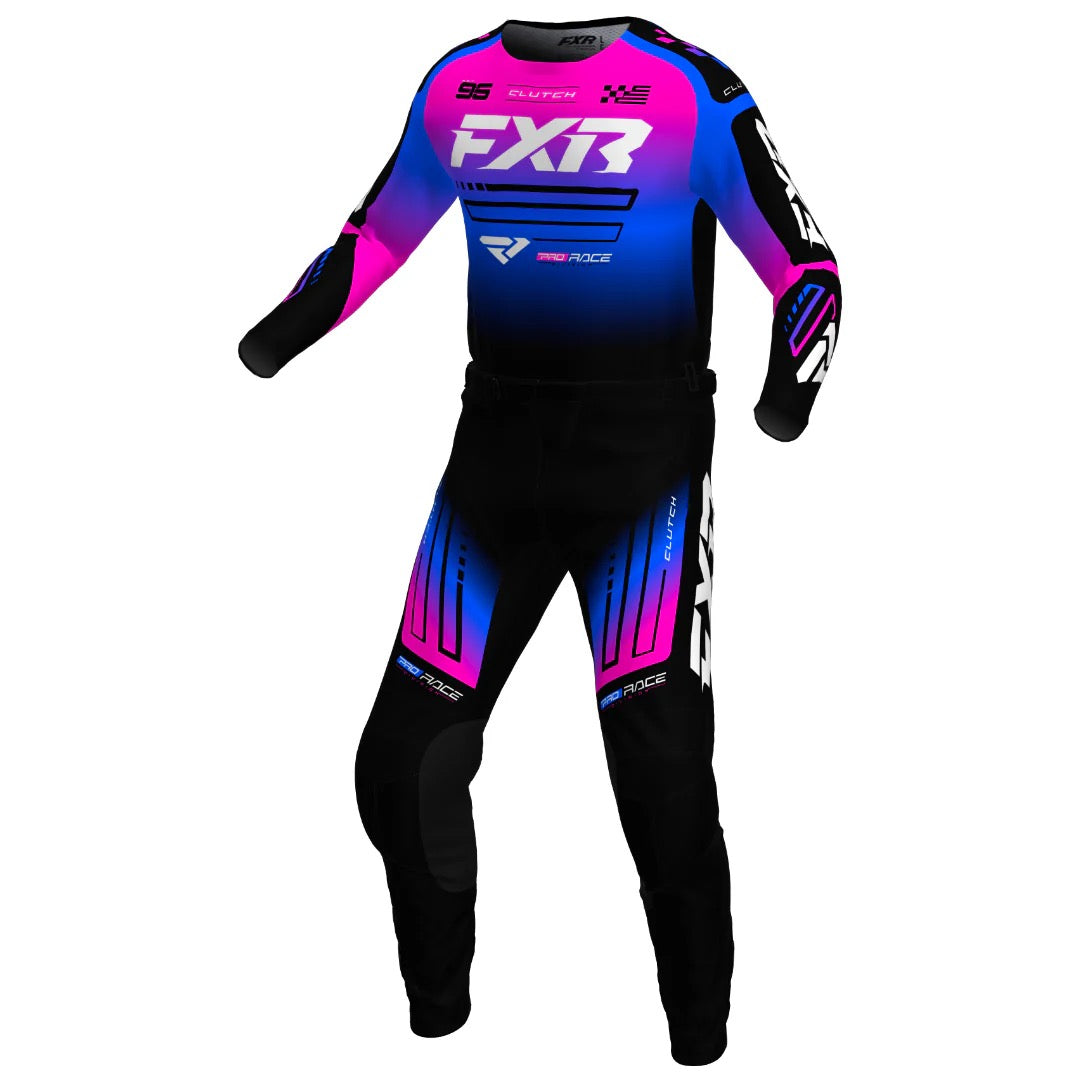 FXR Clutch cross pak - Black/Blue/Pink (2025)