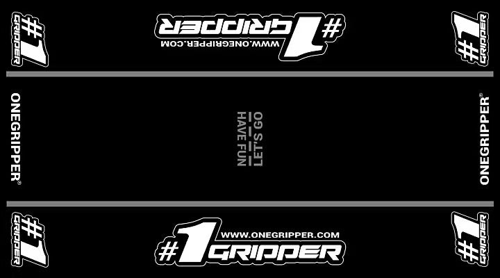 Onegripper #1 Milieumat Zwart 180 x 100 cm