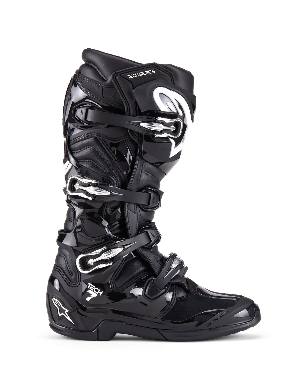 Alpinestars Tech 7 MX-Stiefel Schwarz (2025)