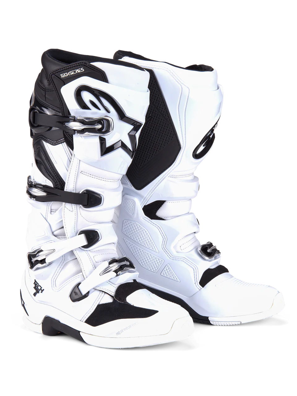 Alpinestars Tech 7 MX-Stiefel weiß/schwarz (2025)