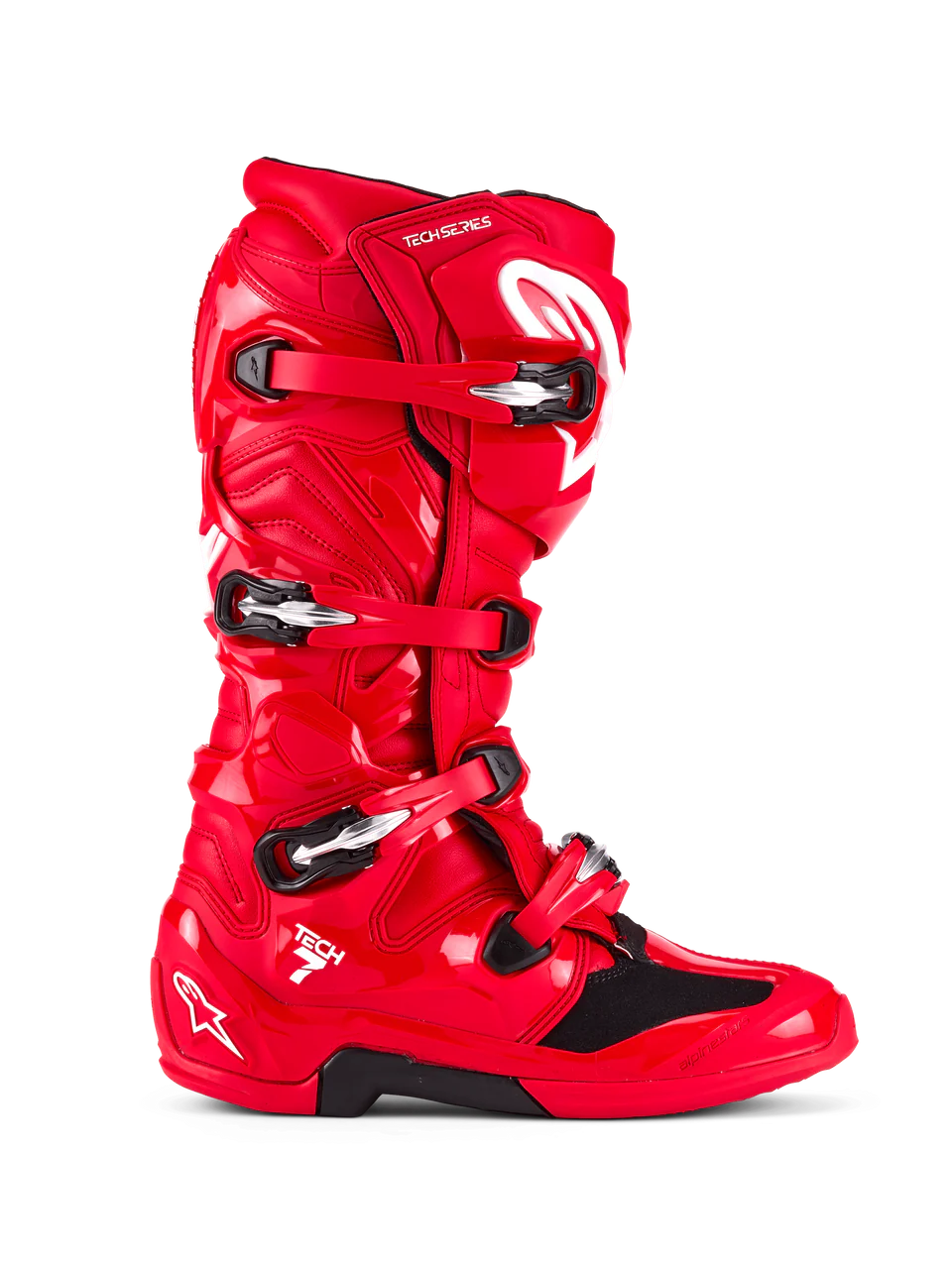 Alpinestars Tech 7 MX-Stiefel Bright Red (2025)