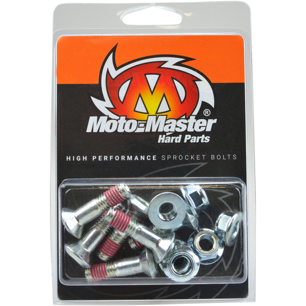 MotoMaster Rear Sprocket Bolts - M8 x 30mm (6pcs) - Honda / Kawasaki / Yamaha / Fantic / Suzuki