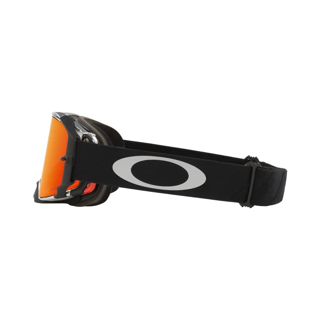 Oakley Airbrake MX Tuff Blocks Zwart Gunmetal – Prizm mx torch iridium