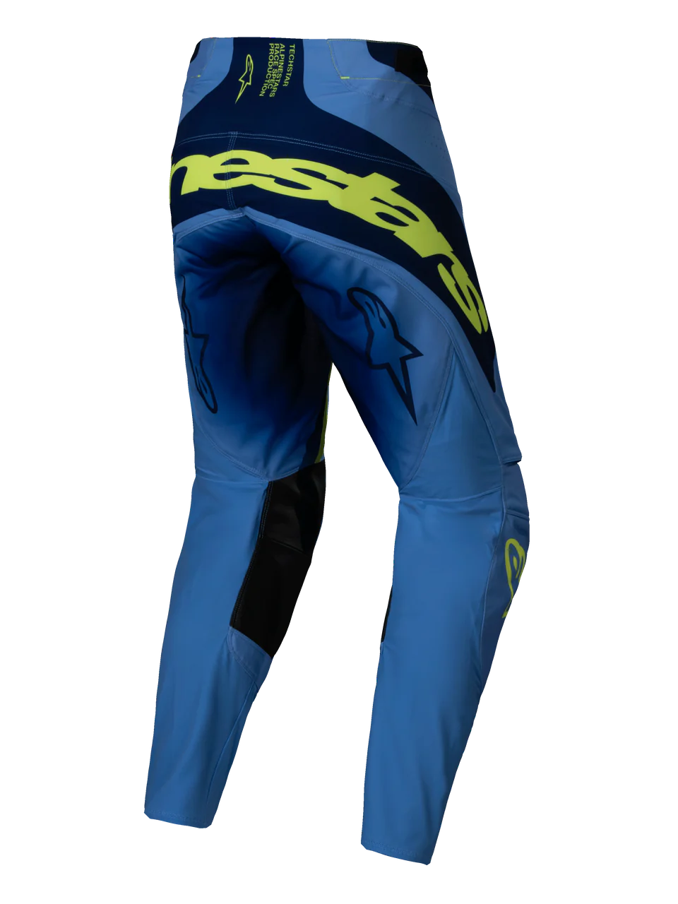 Alpinestars Techstar Melt cross pak - Yellow Fluo / Blue