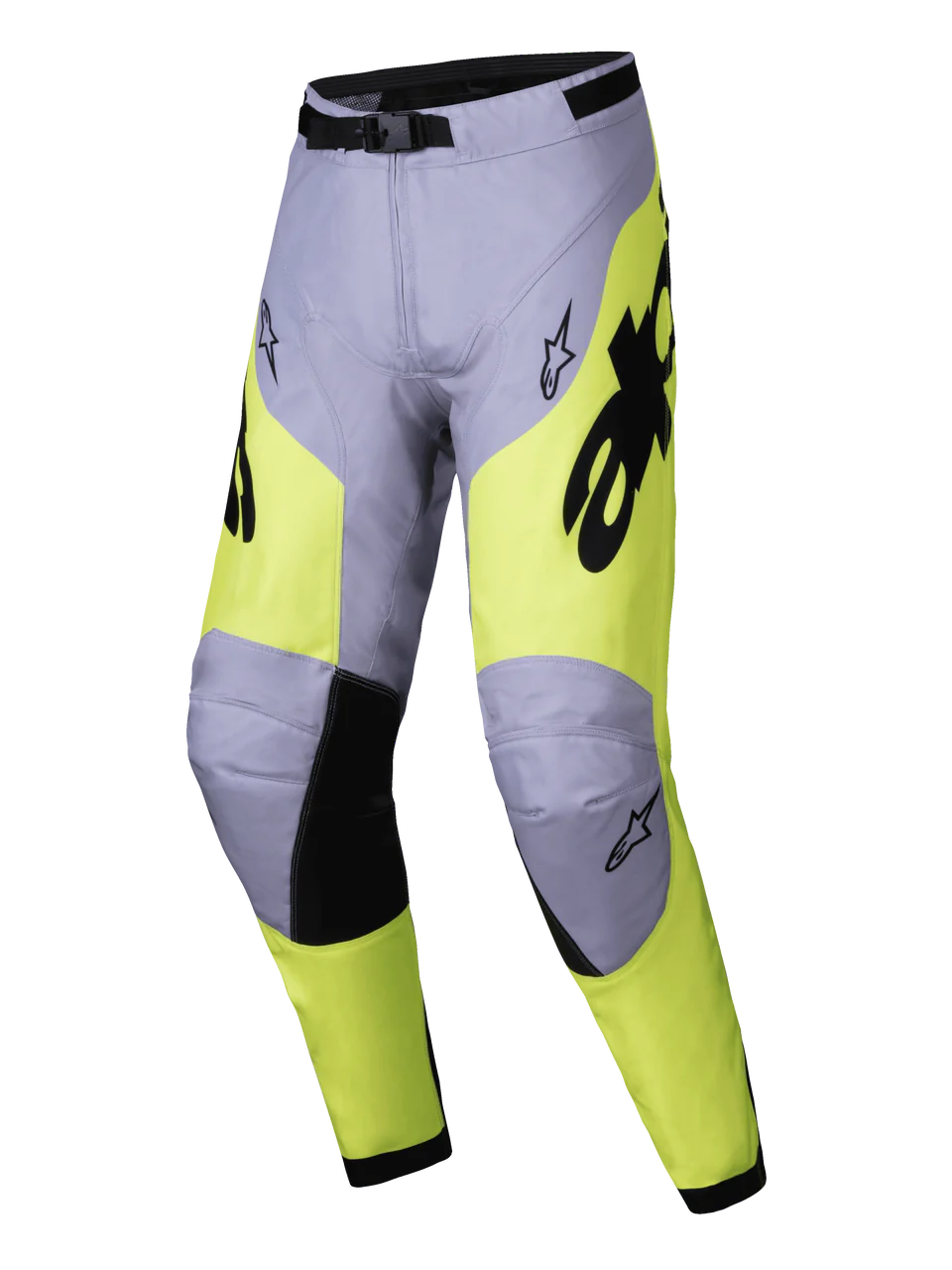 Alpinestars Racer Veil cross pak - Gray / Yellow Fluo