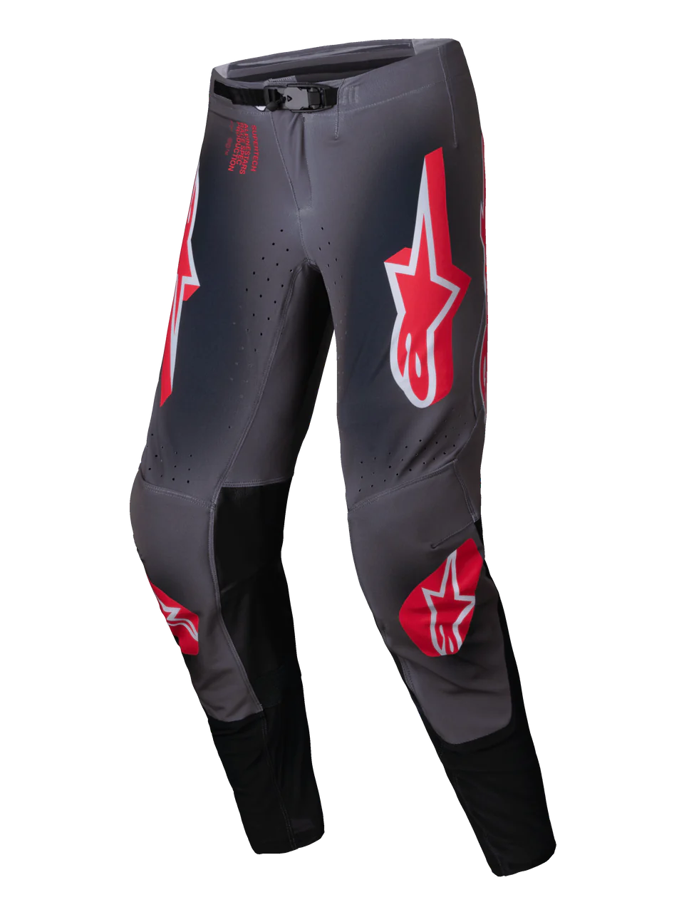 Alpinestars Supertech Lupin cross pak - Smoke / Bright Red