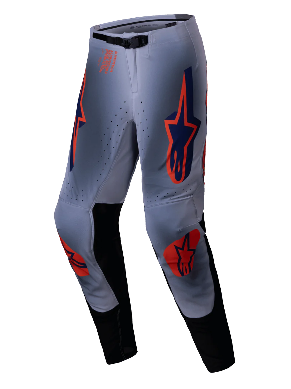 Alpinestars Supertech Lupin cross pak - Gray / Orange Fluo