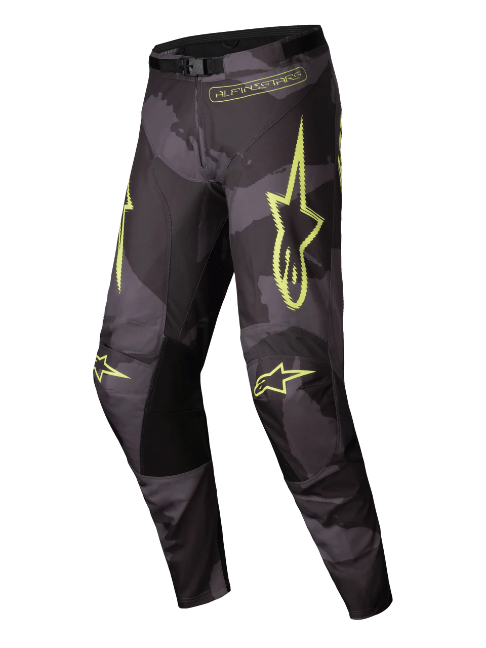 Alpinestars Racer Hollow cross pak - Dark Camo / Yellow Fluo