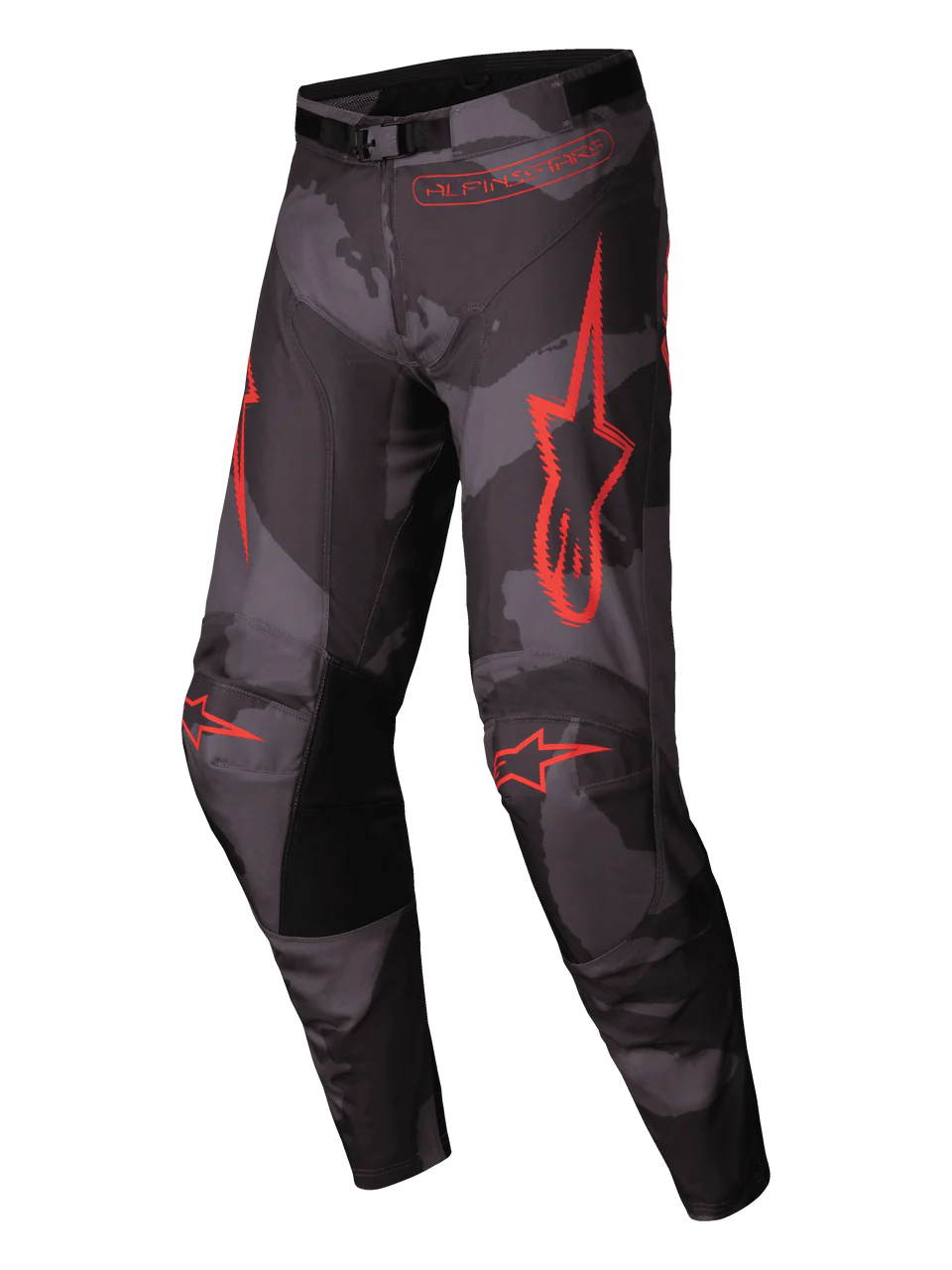 Alpinestars Racer Hollow cross pak - Gray Camo / Orange Fluo