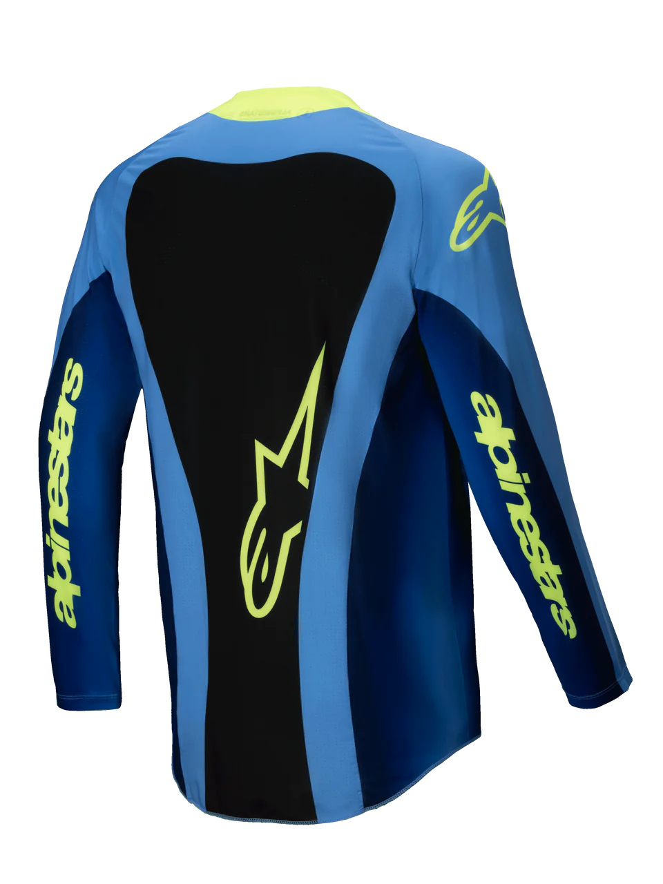 Alpinestars Techstar Melt cross pak - Yellow Fluo / Blue