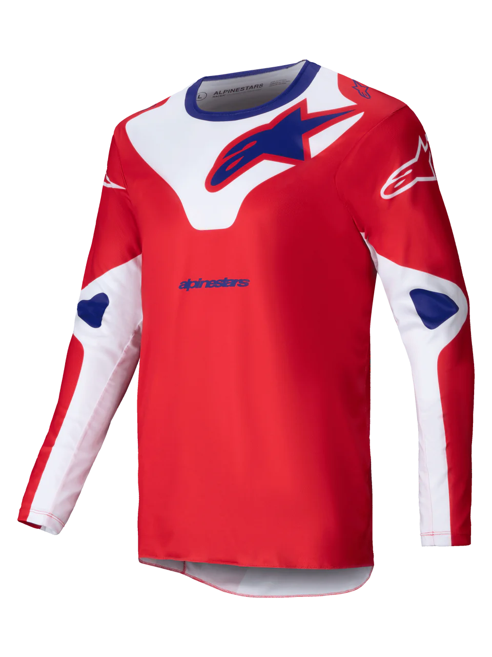 Alpinestars Racer Veil cross pak - Bright Red / White
