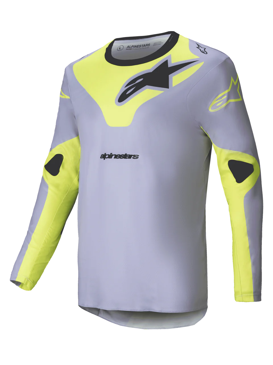 Alpinestars Racer Veil cross pak - Gray / Yellow Fluo
