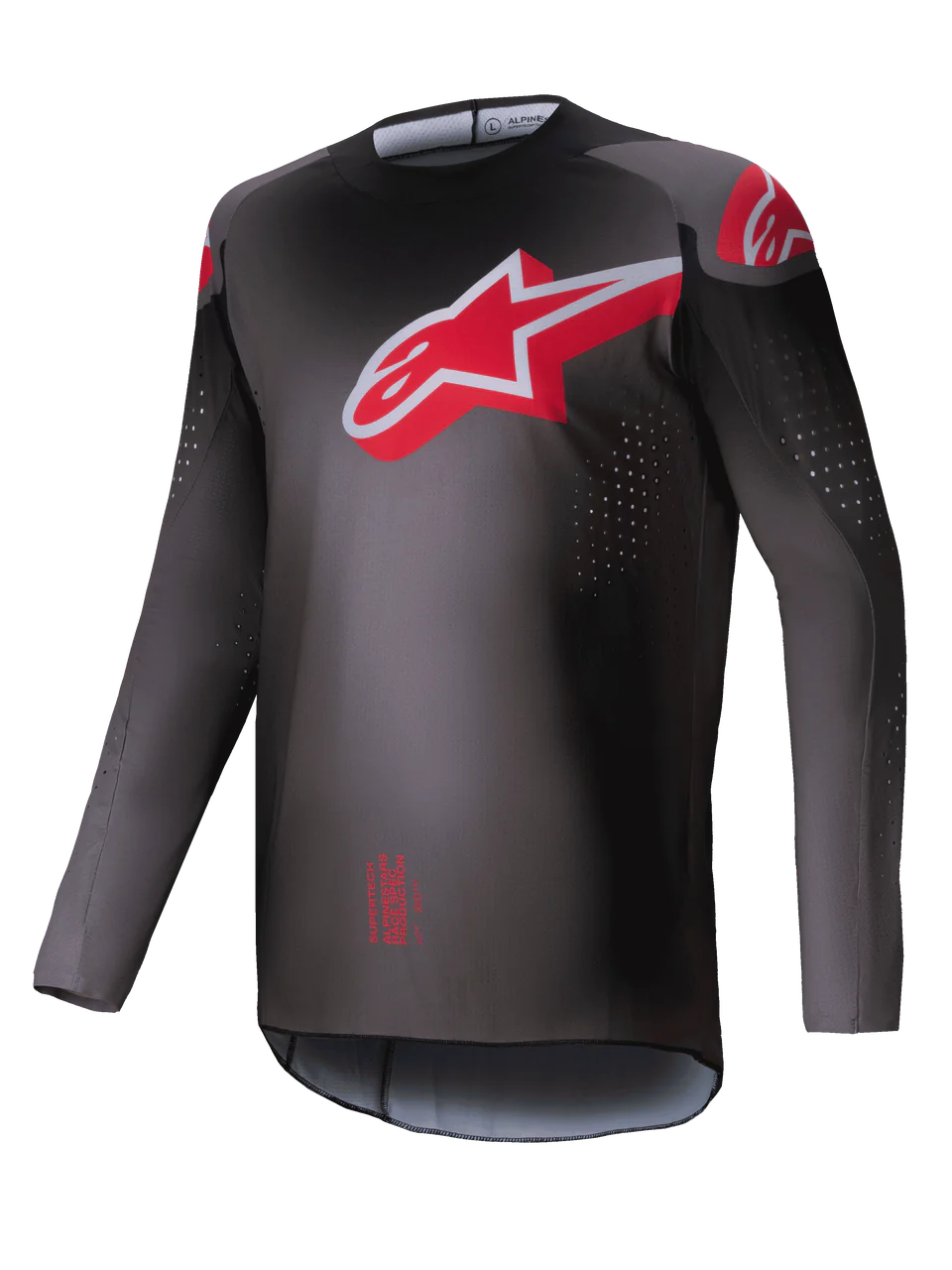 Alpinestars Supertech Lupin cross pak - Smoke / Bright Red