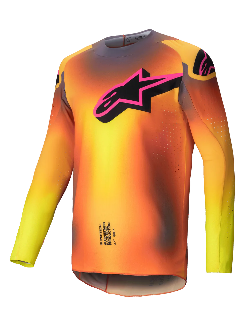 Alpinestars Supertech Lupin cross pak - Yellow Pink
