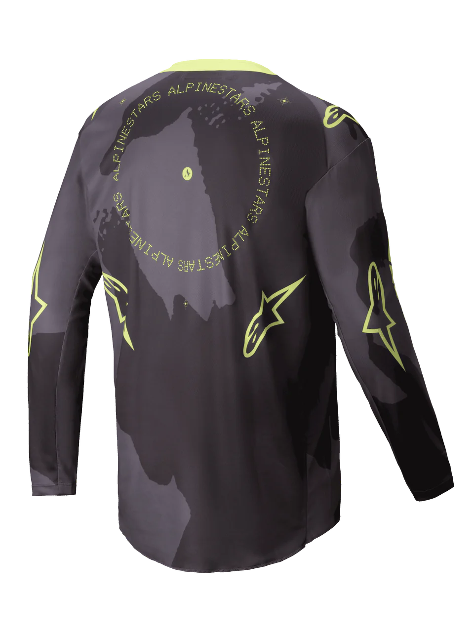 Alpinestars Racer Hollow cross pak - Dark Camo / Yellow Fluo