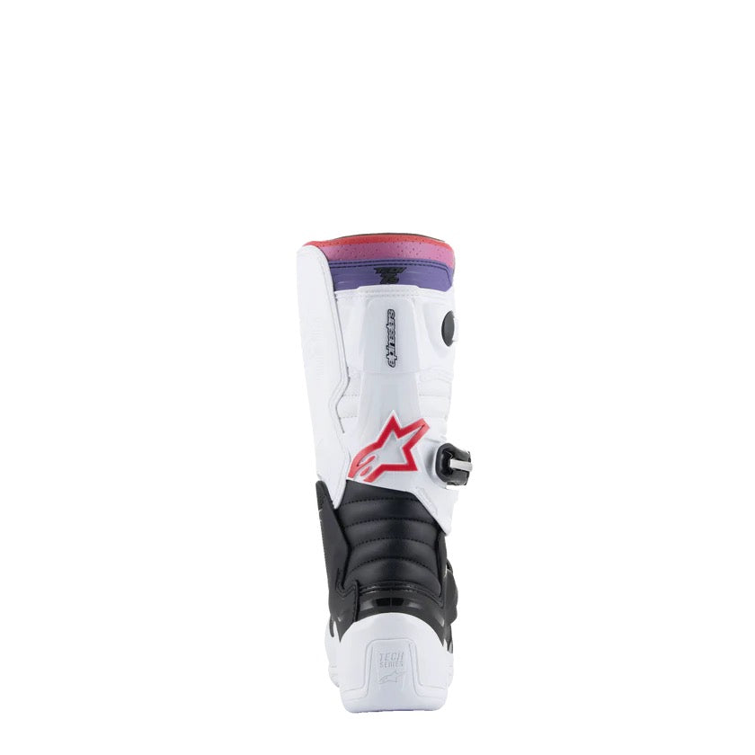 Alpinestars mx laarzen tech 7S jeugd wit/zwart/regenboog