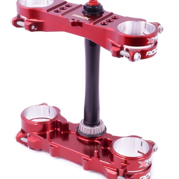 X-Trig Rocs offset 23-25mm kroonplaten bruin - Yamaha / Fantic 125 06-24