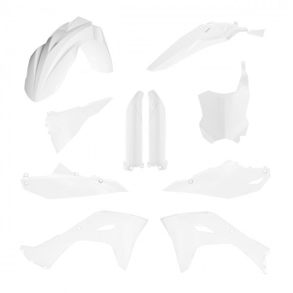 Acerbis full plastic kit Wit Kawasaki KX 250F 2025 & KX 450F 24-25