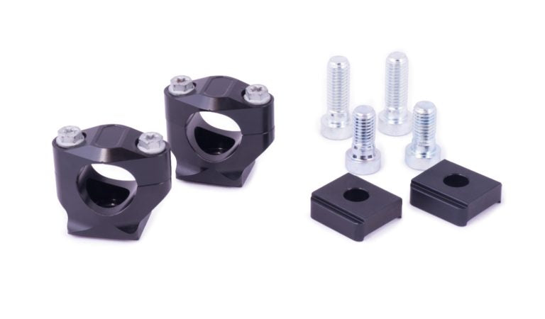 X-Trig 50200001 Stuurklemmen met stuurverhoger blokken voor X-Trig kroonplaten met 28,6mm stuur - M12