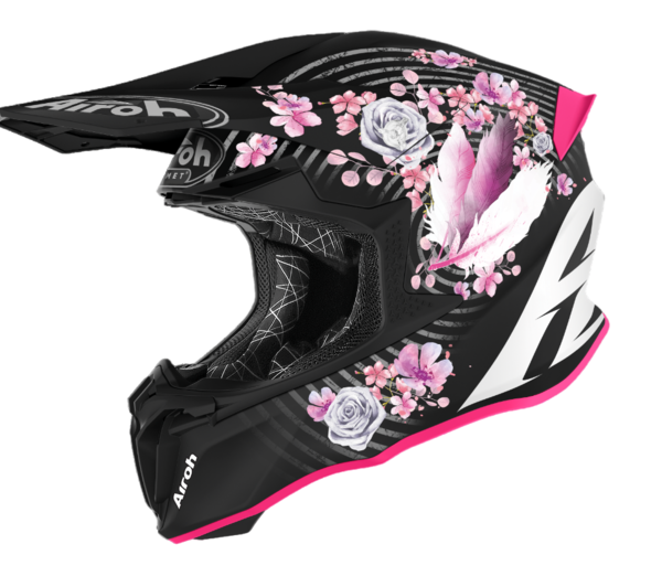Airoh Motocross-Helm Twist 2.0 Matt Pink