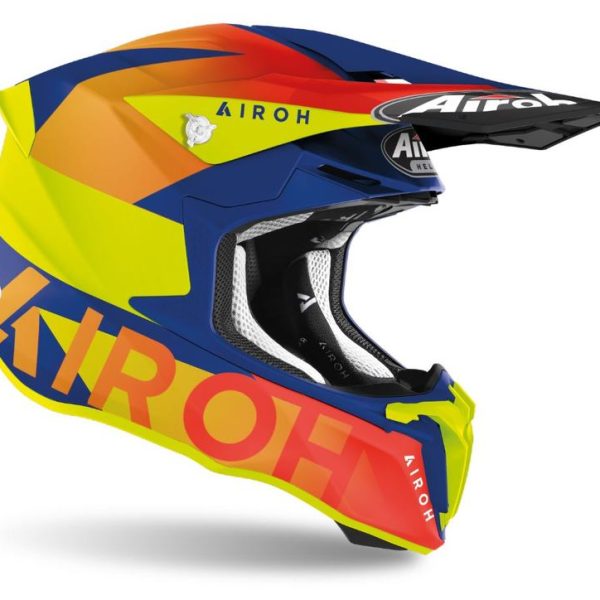 Airoh Motocross-Helm Twist 2.0 Lift Azure matt