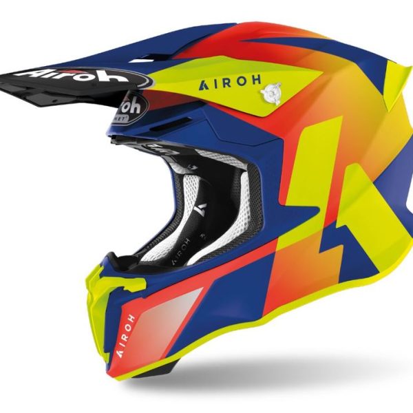 Airoh Motocross-Helm Twist 2.0 Lift Azure matt