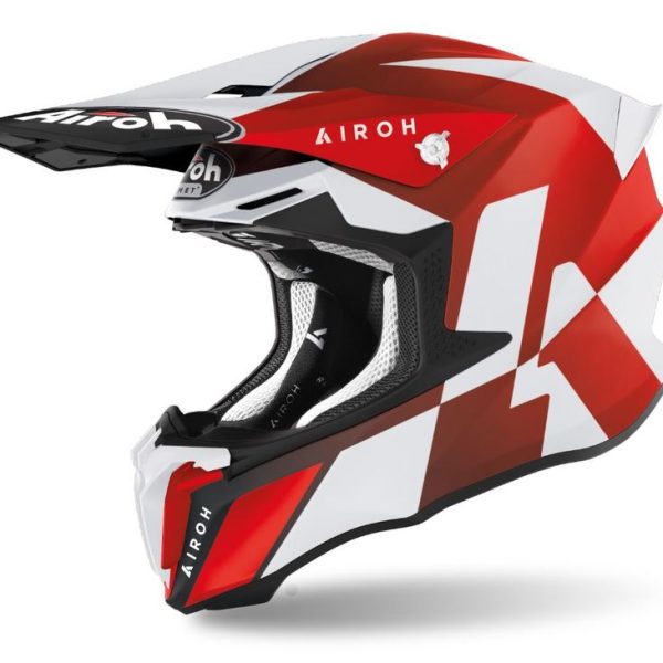 Airoh Motocross-Helm Twist 2.0 Lift Red Matte