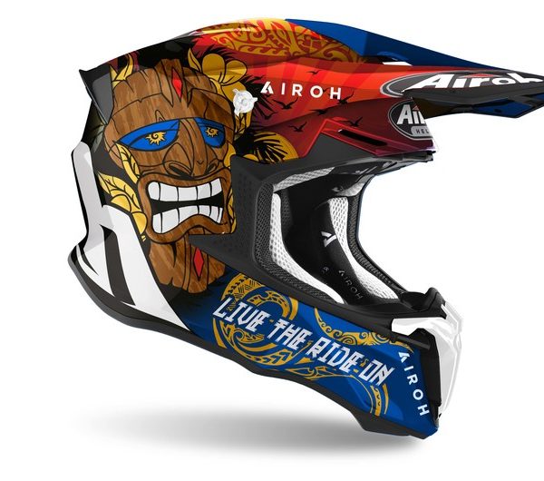 Airoh Motocross-Helm Twist 2.0 Tiki Gloss
