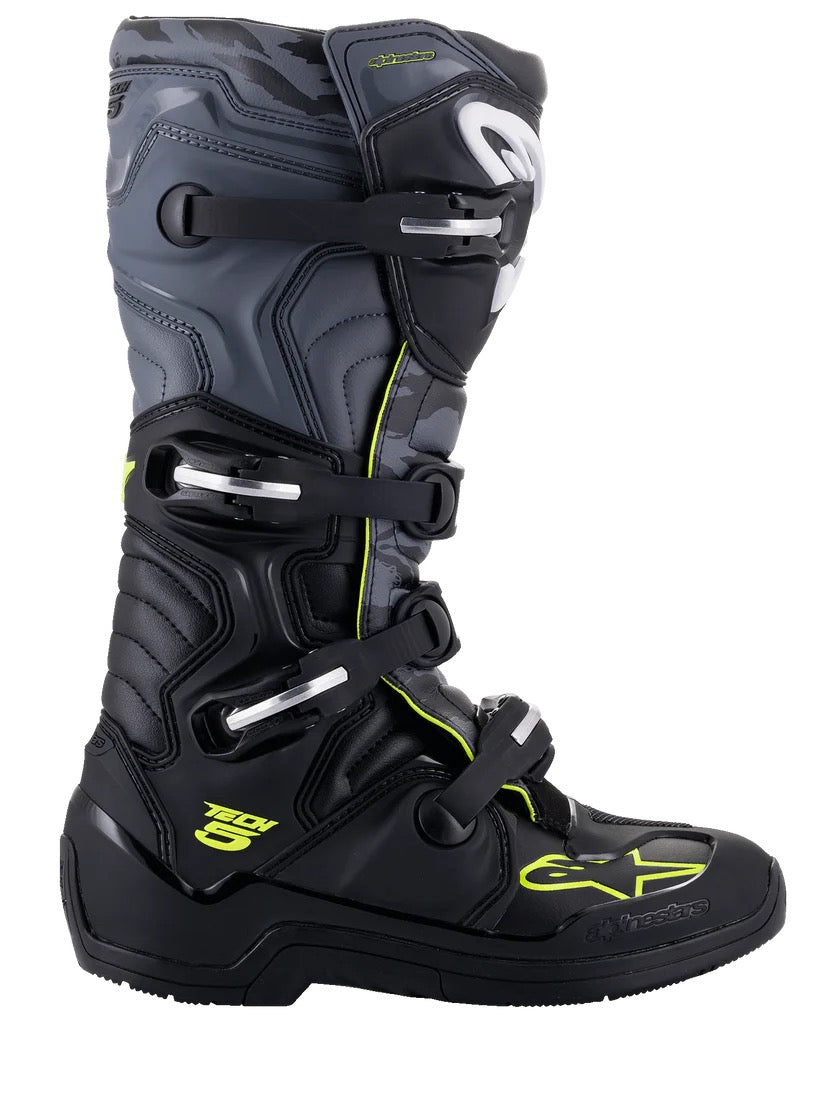 Alpinestars mx laarzen tech 5 grijs/ zwart