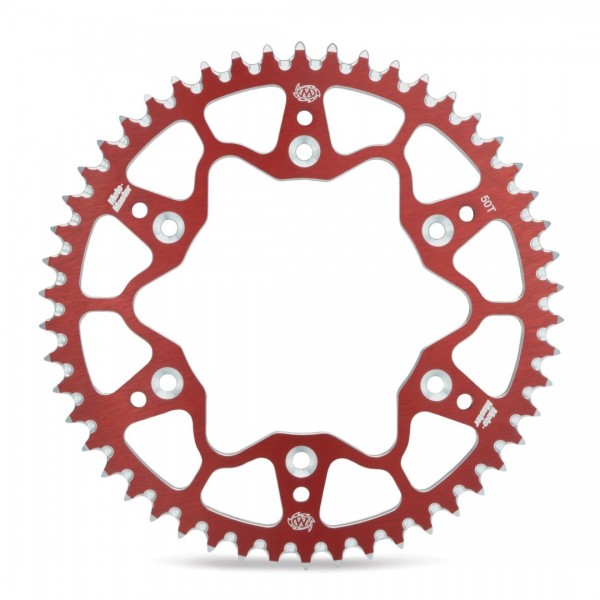 MotoMaster 7075 Aluminium achtertandwiel rood - Suzuki