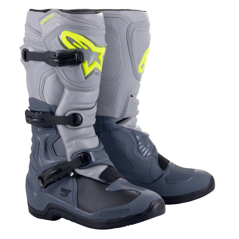 Alpinestars mx laarzen tech 3 donkergrijs / grijs