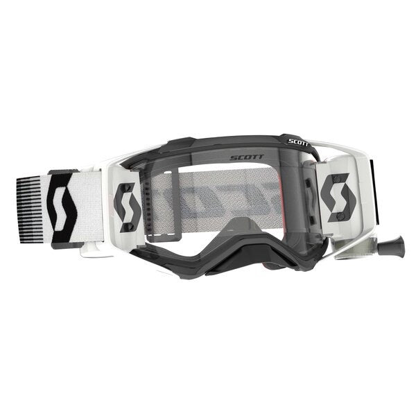 Scott Prospect Motocross-Brille WFS Premium Roll Off Schwarz / Weiß