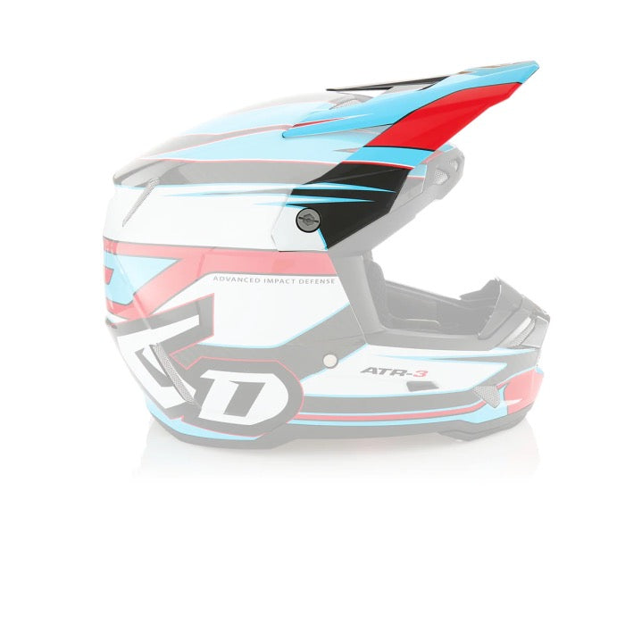 6D Helmet ATR-3 Visor Solid / meerdere kleuren