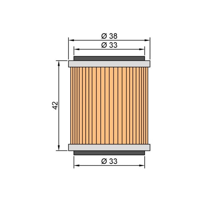 Twin Air Oilfilter Yamaha/Fantic/TM