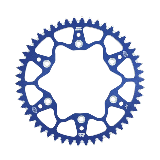 MotoMaster 7075 Aluminium achtertandwiel blauw (415) - KTM / GasGas / Husqvarna 50cc