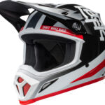 BELL MX-9 Mips Twitch DBK Helmet Black / White (2024 Collection)