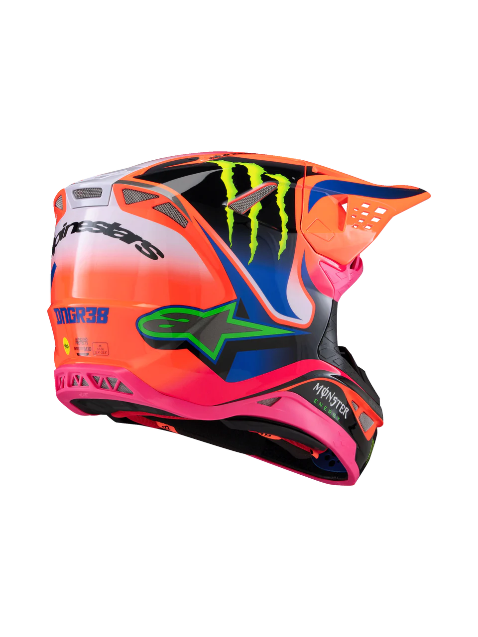 Alpinestars Supertech S-M10 Deegen Monster crosshelm