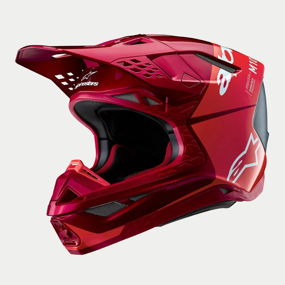 Alpinestars MX-Crosshelm Supertech M10 (SM10) Fluor Red (Kollektion 2024)