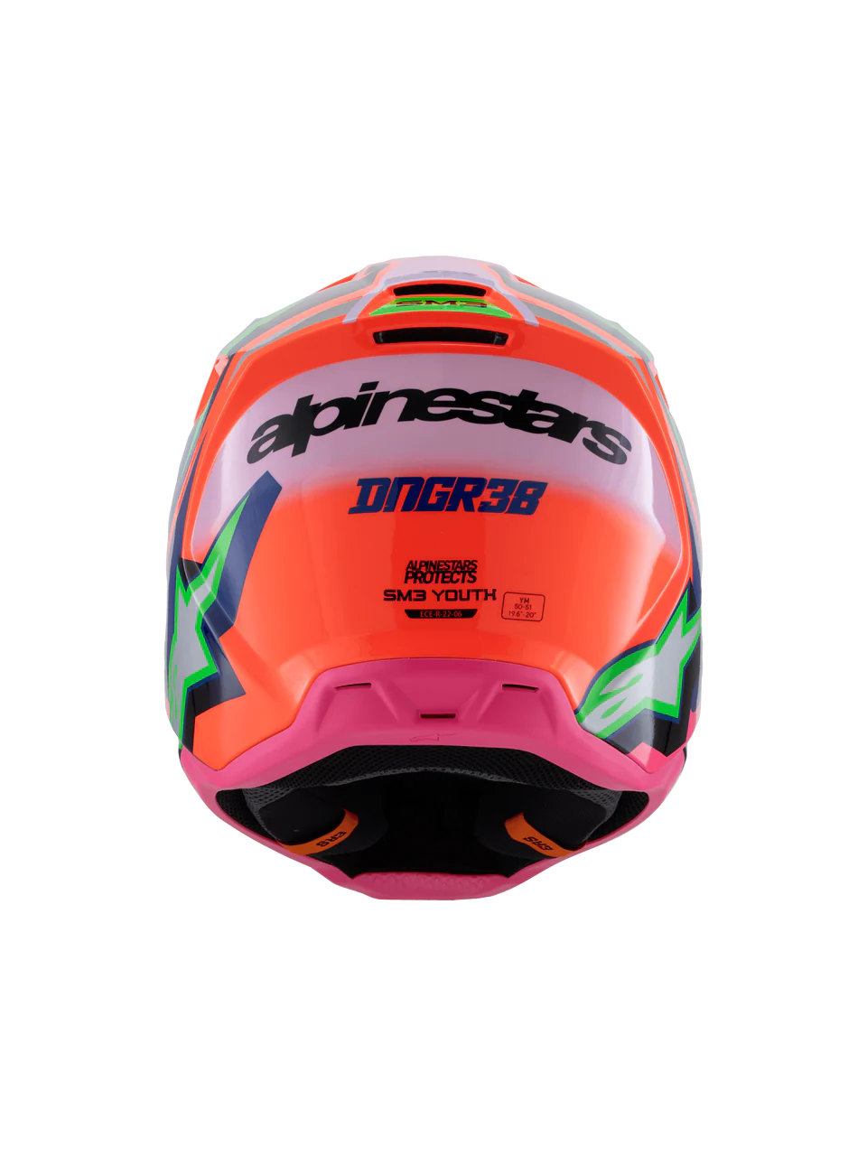 Alpinestars S-M3 Jeugd Deegan crosshelm