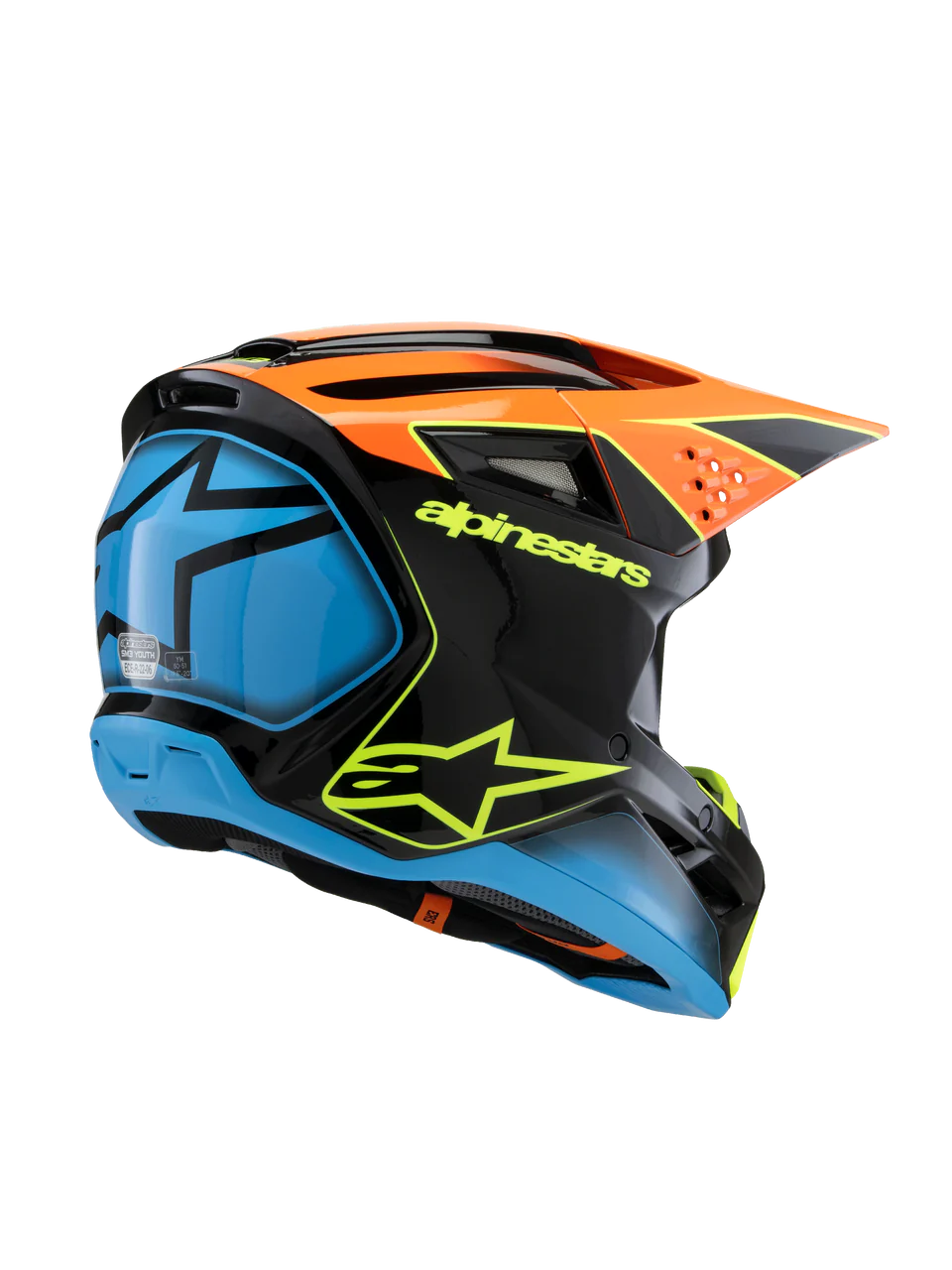Alpinestars S-M3 Jeugd Fray crosshelm