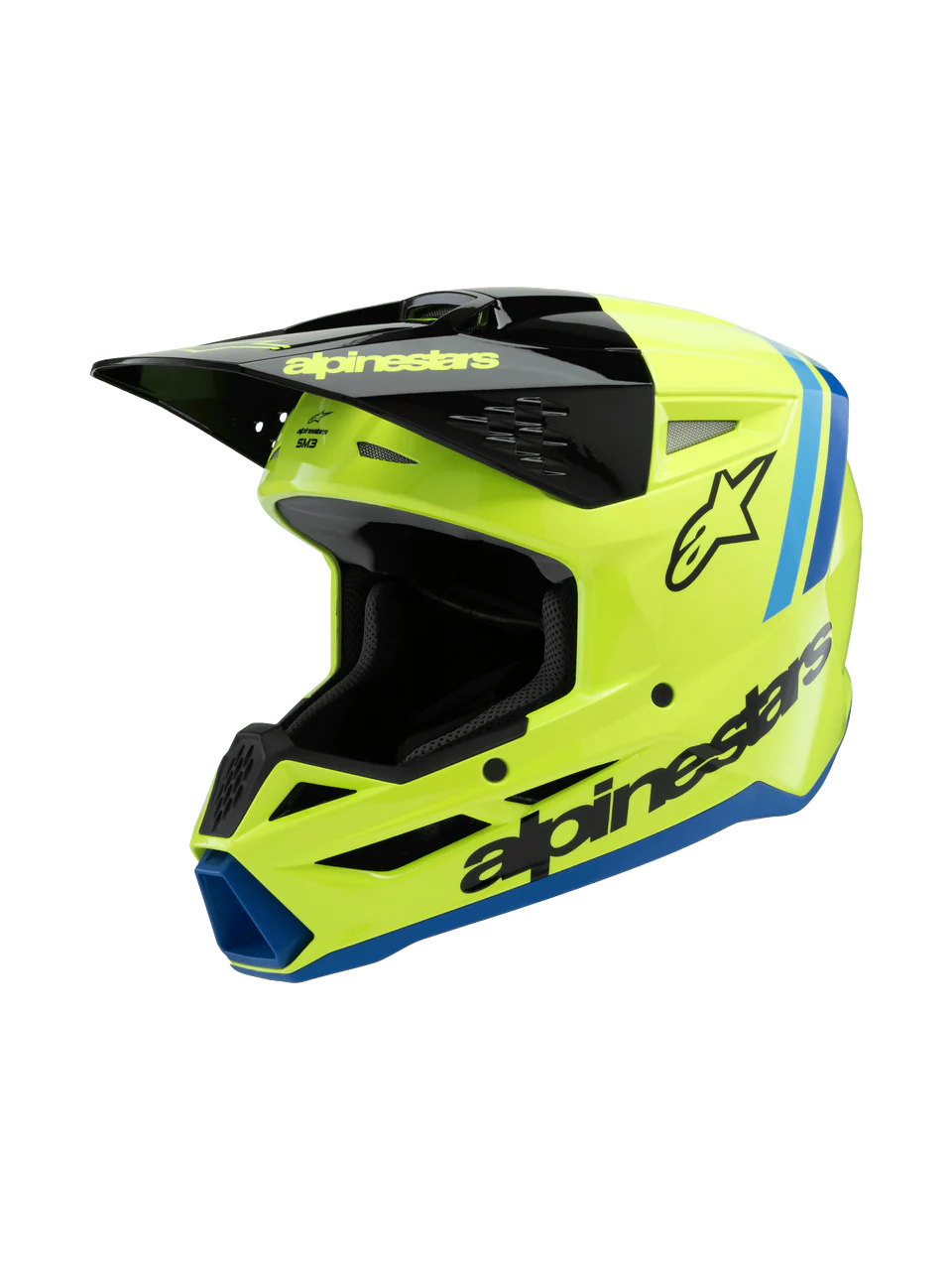 Alpinestars S-M3 Jeugd Radium crosshelm
