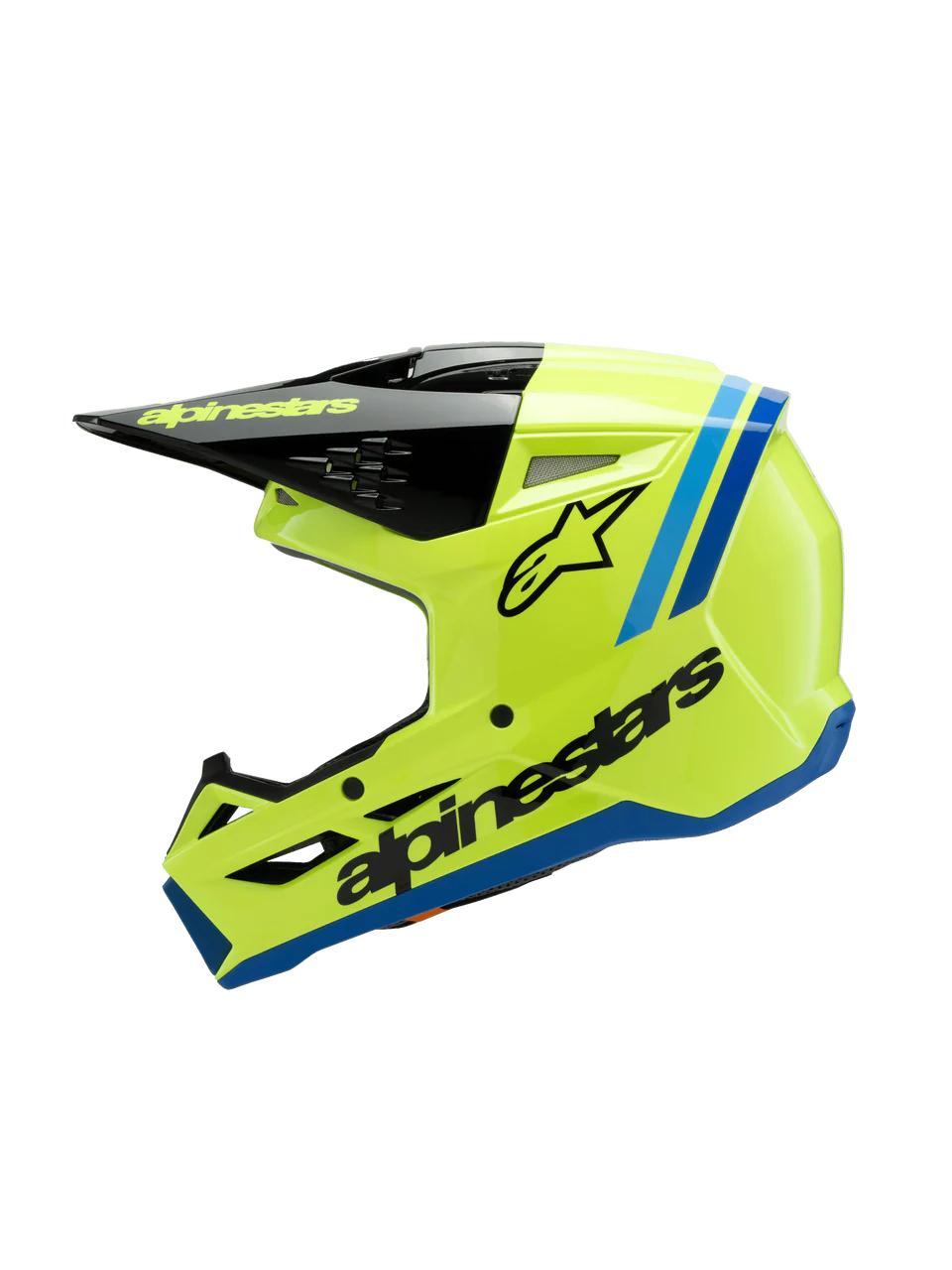 Alpinestars S-M3 Jeugd Radium crosshelm