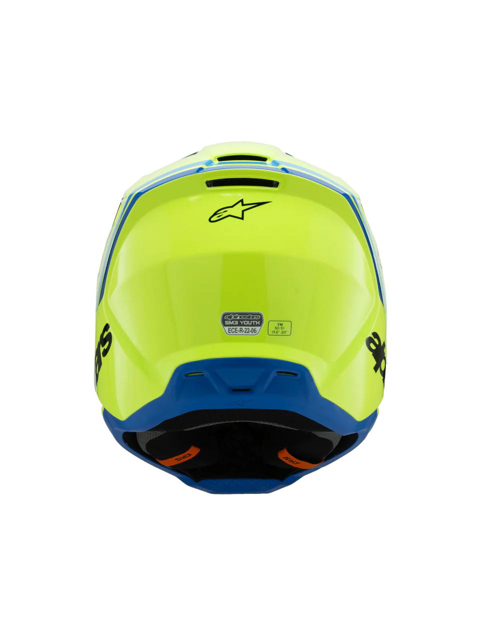 Alpinestars S-M3 Jeugd Radium crosshelm