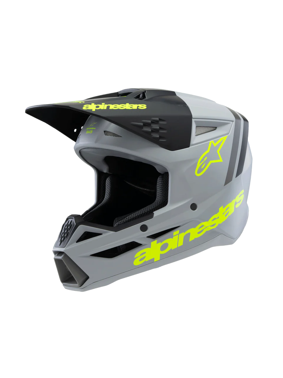 Alpinestars S-M3 Jeugd Radium crosshelm