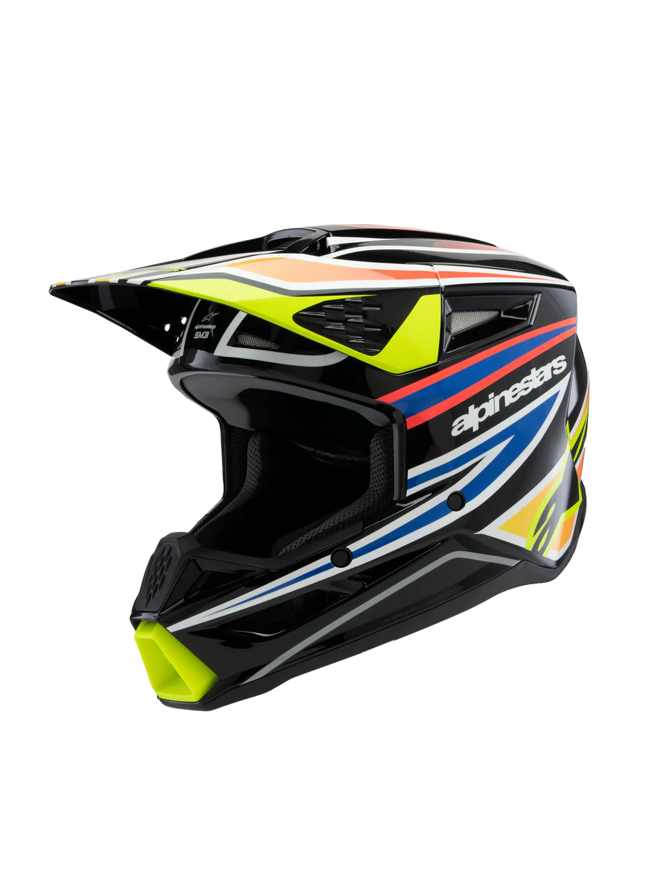 Alpinestars S-M3 Jeugd Wurx crosshelm