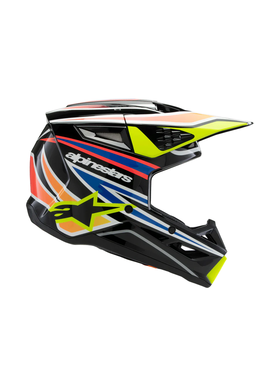 Alpinestars S-M3 Jeugd Wurx crosshelm