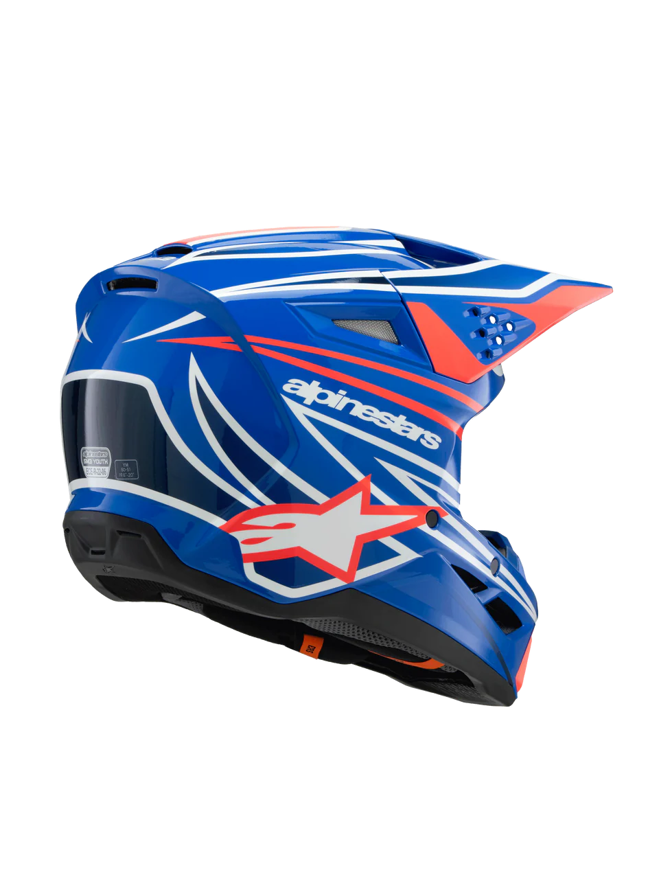 Alpinestars S-M3 Jeugd Wurx crosshelm