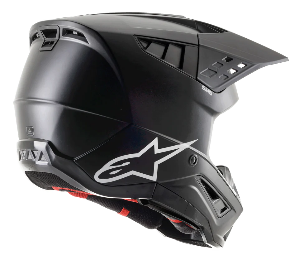 Alpinestars S-M5 Solid Black Matte crosshelm